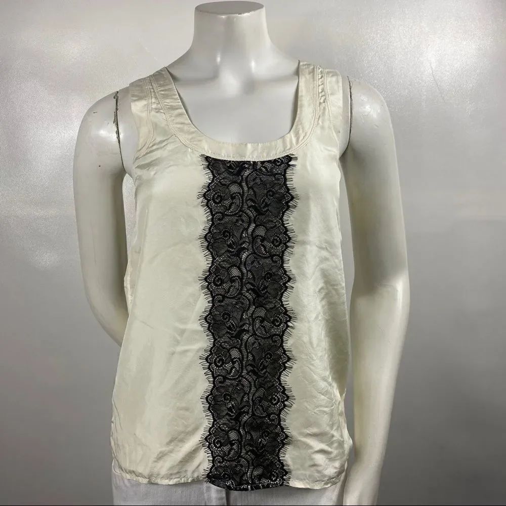Banana Republic Silk sleeveless Blouse size S